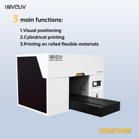 Impresora UV Plana A3 de Escritorio 1H I3200 DX7 Pequeña de 30cm con Posicionamiento por IA, Escaneo e Impresión