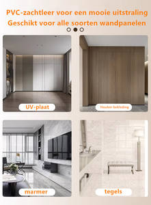 Moulures modernes en <span class=keywords><strong>PVC</strong></span> <span class=keywords><strong>noir</strong></span>, flexibles, écologiques, durables, autocollantes, protection des bords de table, décoration murale, garniture de coin - Product Image 6