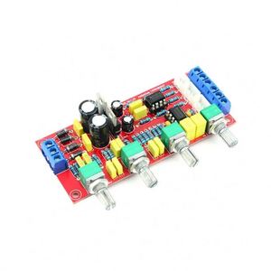 ชุดคิท DIY แผงควบคุมอีควอไลเซอร์ปรับระดับเสียงพร้อมแอมพลิฟายเออร์ HIFI รุ่น NE5532 - Product Image 1
