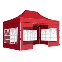 Tente d'exposition extérieure escamotable Pare-soleil mural Rétractable Portable Imperméable Anti-UV Durable en alliage d'aluminium Oxford PVC