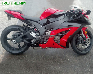 Kit de carrocería para motocicleta <span class=keywords><strong>Kawasaki</strong></span> <span class=keywords><strong>Ninja</strong></span> ZX10R, juego de carenado para moto deportiva, color rojo y negro, <span class=keywords><strong>ZX</strong></span>-<span class=keywords><strong>10R</strong></span> 2011, 2012, 2013, 2014, <span class=keywords><strong>2015</strong></span>, - Product Image 1