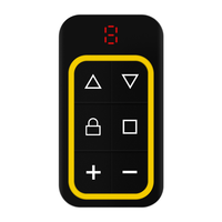 Clé de clonage sans fil 8 en 1 300-900 MHz, duplicateur de télécommande rechargeable, porte-clés en plastique pour automatisations