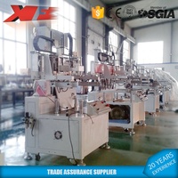 Semi auto/etiqueta engomada de papel de calcomanía papel de UV Impresión de pantalla de seda de precios de la máquina