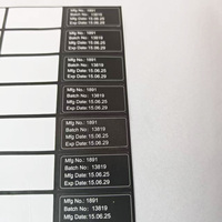Etiqueta Impresión personalizada Transferencia térmica Hoja de etiquetas en blanco Tamaño personalizado Etiquetas autoadhesivas de colores térmicos directos