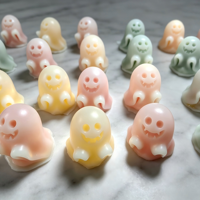 Halloween snoepjes in waxflesjes, vloeibaar gevuld, zacht snoep, supermarkt- en groothandelsvoorraad, seizoensgebonden snoepgoed