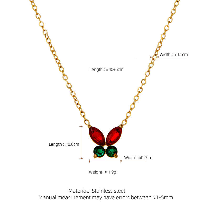 สร้อยคอรูปผีเสื้อ