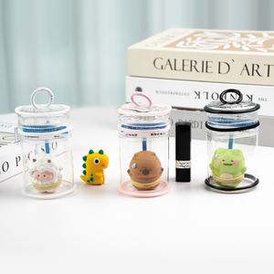 Figura de pantalla transparente personalizada bolsa transparente caja ciega PVC muñeca cremallera bolsa de maquillaje Mini bolsas - Product Image 2