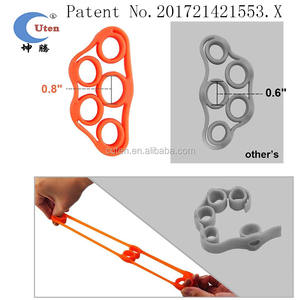 Cuten OEM di alta qualità Ginnico Mano Rinforzo Allenatore Mano Pinza Regolabile In Silicone <span class=keywords><strong>Finger</strong></span> Trainer Barelle - Product Image 3