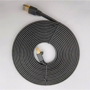 Cable de Red Cat7 de 3M 5M 0.5M 1M 1.5M, Cable de Datos para Computadora Gigabit Plano y Blindado, con Cubierta de PVC y Cable de Cobre - Product Image 4