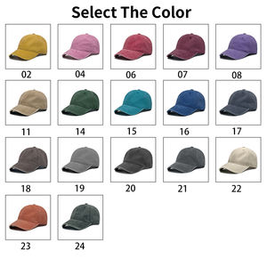 Chapeau <span class=keywords><strong>de</strong></span> papa ajustable en coton Vintage unisexe en gros casquette <span class=keywords><strong>de</strong></span> baseball vierge casquettes <span class=keywords><strong>de</strong></span> sport en détresse teintes - Product Image 5