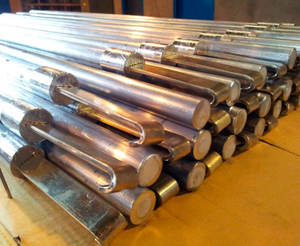 <strong>Mmo</strong> coated titanium sacrificial stainless steel anode for sodium hypochlorite - Product Image 1