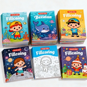 Print on Demand Custom Cheap Publishing Services Coloring Soft Cover Paperback Hardcover Board Kids Children Book Printing - Product Image 1