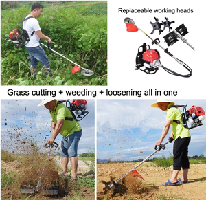 <span class=keywords><strong>Desbrozadora</strong></span> de Alta Potencia de 2.2hp y 4 Tiempos, 35.5CC, 23cm, Multifuncional, para Jardines, Bosques, Bricolaje, Uso Industrial, OEM, CE, para una Sola Persona - Product Image 6