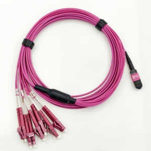 Cable de Fibra Óptica de Alta Velocidad de 12 Núcleos, Cable Multimodo MPO-LC UPC, LSZH 50/125μm, Cable de Conexión de 10G - Product Image 3