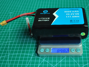 신스파워 베스트셀러 6S2P 솔리드 스테이트 배터리 팩 INR21700 22.2V 8000mAh 20C XT60/XT90-S 커넥터 2KG 7-10인치 FPV 드론용 - Product Image 6