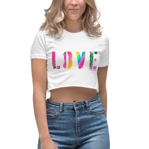 Crop Tops T-shirts Femmes Femme Cropped Tees T-shirts 100% Coton 2021 Femme T-shirt Avec Logo Designers Manches Courtes Jersey Long - Product Image 1