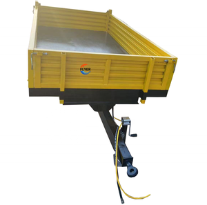 Remolque Agrícola para Tractor, Remolque Agrícola con <span class=keywords><strong>Eje</strong></span> Único, Alto Nivel <span class=keywords><strong>de</strong></span> Seguridad, Capacidad <span class=keywords><strong>de</strong></span> Carga <span class=keywords><strong>de</strong></span> 500-1000 kg - Product Image 4