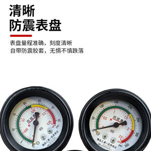 Régulateur de pression de propane Yqw 02, vanne à gaz entièrement en cuivre avec deux manomètres pour utilisation avec du gaz naturel ou liquéfié - Product Image 4