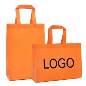 Tas Belanja Kain Non Woven Laminasi Stok Klasik Logo Kustom Tas Non Woven Tas Belanja Mewah Dilaminasi