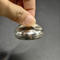 Boîte en métal personnalisée en acier inoxydable avec couvercle torsadé pour bijoux, petits accessoires de studio, emballage de quincaillerie, production en gros