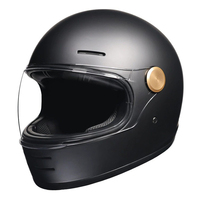 Casco de Motocicleta Retro Integral con Lente Transparente, Capacidades Todoterreno, ABS Resistente, Certificado DOT, Mayor Seguridad, para Todas las Estaciones