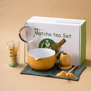 ผงชาโฮจิฉะคุณภาพสูงสำหรับการอบขนม ผงชาโฮจิฉะสำหรับพิธีกรรม ชาเขียว - Product Image 6