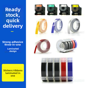 Compatible con cintas de etiquetas <span class=keywords><strong>Dymo</strong></span> Delta <span class=keywords><strong>1610</strong></span> máquina de grabado en relieve cinta de etiquetas en relieve 3D - Product Image 2