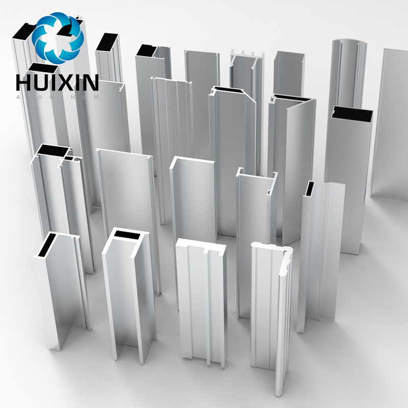 6063 Aluminum Extrusion Profiles Manufacturer Glass