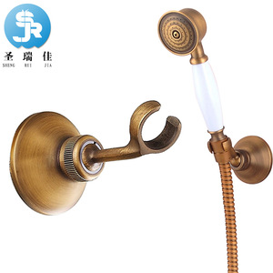 ที่วางฝักบัวแบบมือถือ Saint Ruijia ตัวยึดติดผนังทองแดง ปรับหมุนได้ - Product Image 1