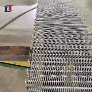 Xỉ vắt băng tải vành đai thực phẩm cấp 310 314 304 SS chuỗi Thép không gỉ liên kết cân bằng xoắn ốc dây lưới băng tải - Product Image 5