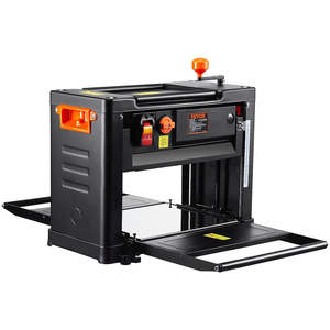 VEVOR - Rejadora de Madera de 13 Pulgadas, Dos Velocidades, Tres Cuchillas, con Cabezal de Corte en Espiral, Motor de 15 Amperios, Nueva - Product Image 1