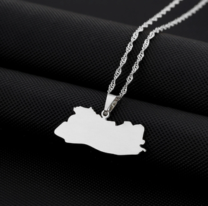 Collier pendentif en acier inoxydable Irak, très vendu, adapté aux hommes et aux femmes, élégant, décontracté et accessoire haut de gamme - Product Image 3