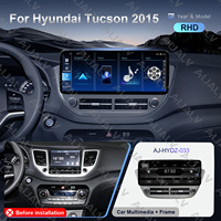 Kit de Cadre de Fixation Complet pour HYUNDAI ACCENT 2017-2020, Argent, pour Autoradio Android, Accessoires de Cadre en Plastique, Mendery