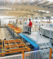 Usine de fabrication de carreaux de céramique Pierre de marbre artificiel Béton Ciment Terrazzo Machine de fabrication de carreaux de sol en porcelaine