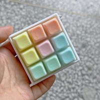 Multi-shape Keycaps Plush Fidget Switch Tester Keychain Soft Foam Squeeze Press Toy