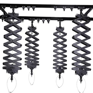 Sistema de Rieles para Fotografía, Kit Completo, Sistema de Soporte de Iluminación para Estudio, Riel de 4m, Pantógrafo - Product Image 1