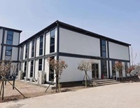 Maison modulaire préfabriquée en kit pour bureau à domicile, salle de classe, hôpital, réception, hôtel, dortoir, maison conteneur, mini-maison