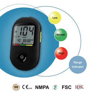 Glucomètre de fournitures médicales Sejoy lecteur de <span class=keywords><strong>glycémie</strong></span> avec bandelettes de test <span class=keywords><strong>pour</strong></span> diabétiques - Product Image 2