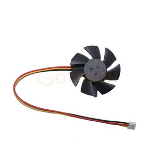 FS1250-S1033A 47mm DC12V 0.17A 3Pin GTX1050 Pour GIGABYTE <span class=keywords><strong>GTX</strong></span> 1030 <span class=keywords><strong>1050</strong></span> 1050Ti <span class=keywords><strong>OC</strong></span> Profil Bas 750 <span class=keywords><strong>Ti</strong></span> Carte Graphique Ventilateur De Refroidissement - Product Image 2