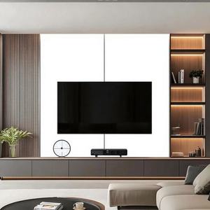 Oferta Especial: Mueble de TV de Madera Sólida Personalizado para Sala de Estar Moderna y Lujosa, Dormitorio Estilo Farmhouse y Uso en Hoteles - Product Image 1