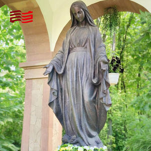 Fábrica de China Virgen María Artículos religiosos Estatua Regalos <span class=keywords><strong>cristianos</strong></span> Estatua de bronce religiosa - Product Image 6