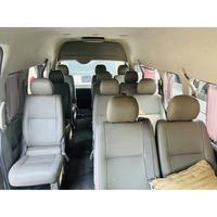 Autobús Coaster Hiace Usado del Año 2015, Autobús de 13 Plazas de Segunda Mano, Minibús Coaster Hiace con Buen Precio en Venta