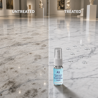 Essence liquide nano-céramique micro-silice de qualité industrielle, formule modifiée invisible, anti-taches et hydrofuge pour pierre