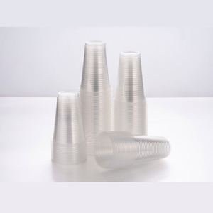 Mini-récipients jetables en plastique à paroi simple avec couvercles transparents pour gelée, sauces, condiments, soufflés, café, glaces - Product Image 2