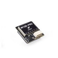 Module GPS HGLRC M100 PRO avec puce de 10e génération QMC5883L, boussole, 120 canaux, antenne en céramique plastique pour drone de course FPV longue portée