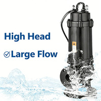 Bomba de Agua Sumergible de Alto Flujo, Ahorro de Energía, para Uso Doméstico en Aguas Residuales y Drenaje Urbano