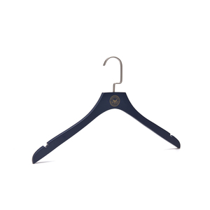 Appendiabiti in <span class=keywords><strong>Legno</strong></span> Blu Navy Stile Mandarino, Personalizzabili con Logo <span class=keywords><strong>per</strong></span> Negozi - Product Image 3