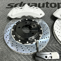 Pour BMW Série 3 E46 328i 330i Disque en Fer à Haute Teneur en Carbone Couleur Blanche Étrier de Frein de Remplacement Pièces de Frein Auto avec Kit de Fixation
