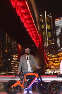 Vélo électrique de ville 750W, batterie lithium, cadre en magnésium, moteur roue arrière 960Wh, assistance au pédalage, suspension intégrale, 7 vitesses - Product Image 6