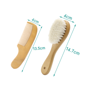 ชุดแปรงและหวีเด็ก BOOMHOME ขนแพะนุ่ม แปรงผมเด็ก รับทำโลโก้ - Product Image 4